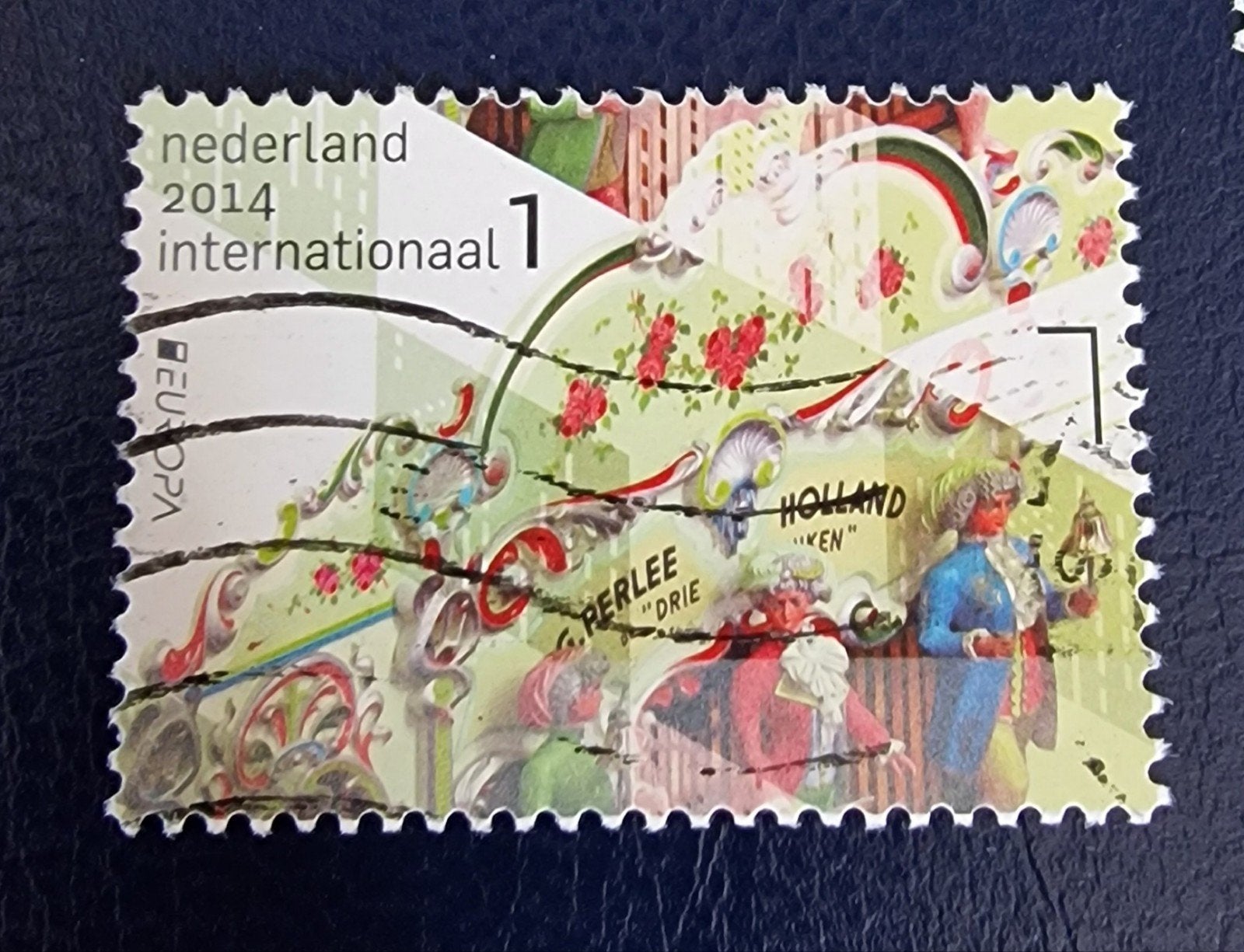 kv737 Nederland 2014 Internationaal 1 Europa Postzegel Geste, Postzegels en Munten, Postzegels | Nederland, Ophalen of Verzenden