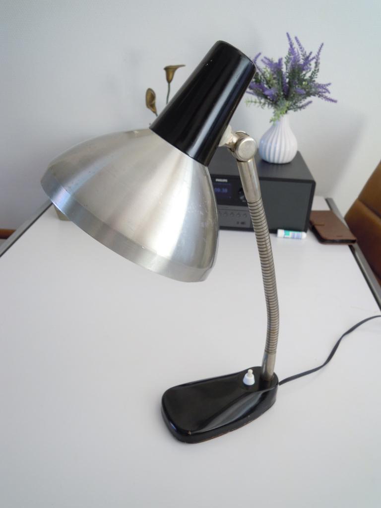Vintage Hala Zeist Bureaulamp, Huis en Inrichting, Lampen | Tafellampen, Ophalen of Verzenden, Gebruikt