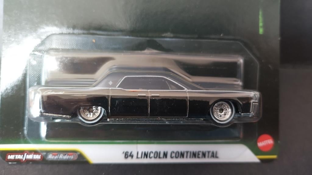 Lincoln Continental 1964 Matrix 1:64 Hotwheels Premium Pol, 1186 MJ 1 NL, Auto, Verzenden, Nieuw