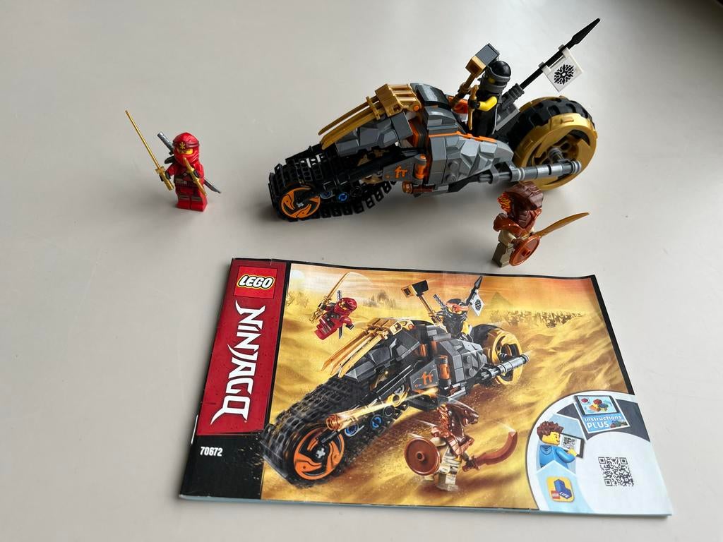 Lego Ninjago 70672 Coles Vuurbrommer, Ophalen, Gebruikt, Lego, Inclusief instructies