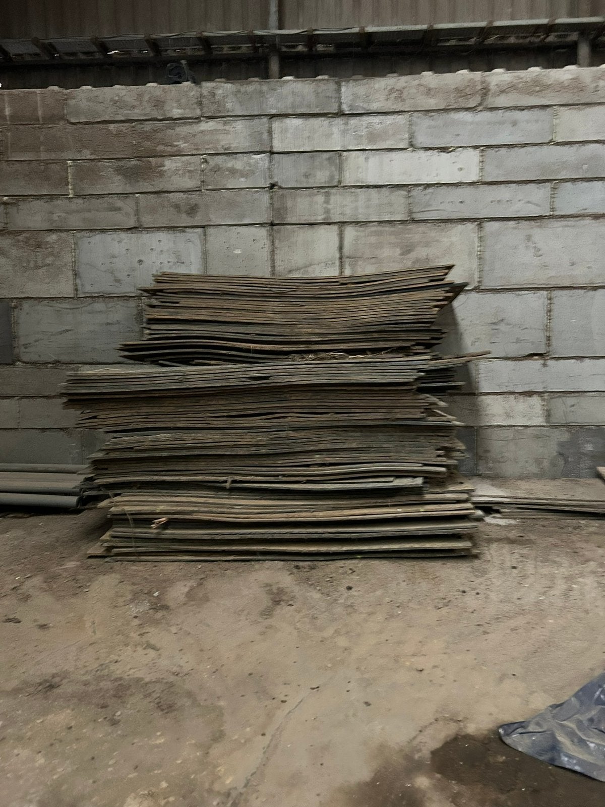Kunststof rijplaten, Ophalen, Gebruikt