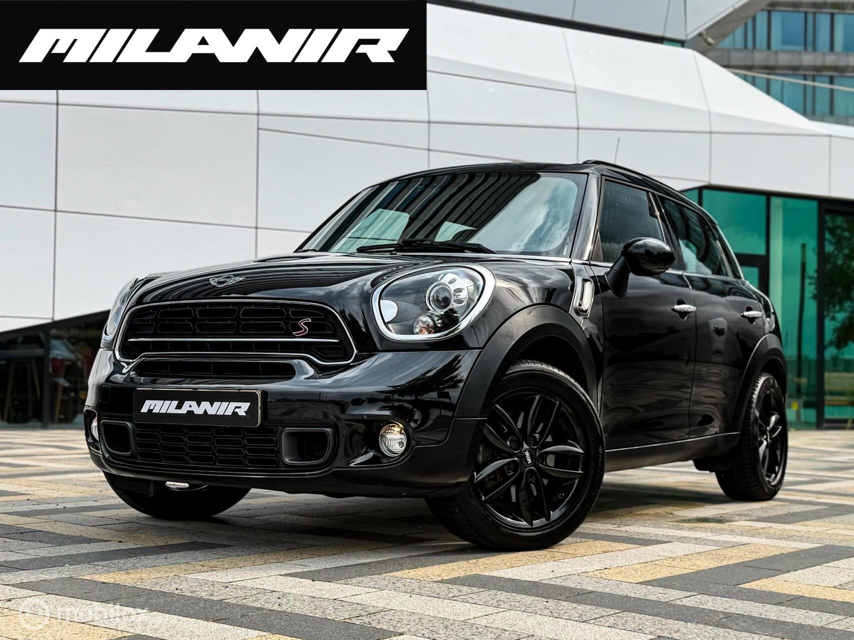 Mini Countryman 1.6 Cooper S Pepper Black on Black |Leder, Auto's, 15 km/l, Gebruikt, Zwart, Bedrijf