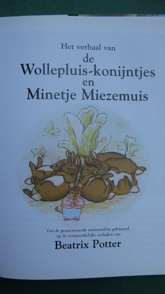 4 delen Beatrix Potter “Het verhaal van”, Boeken, Ophalen of Verzenden, Zo goed als nieuw, Prentenboek