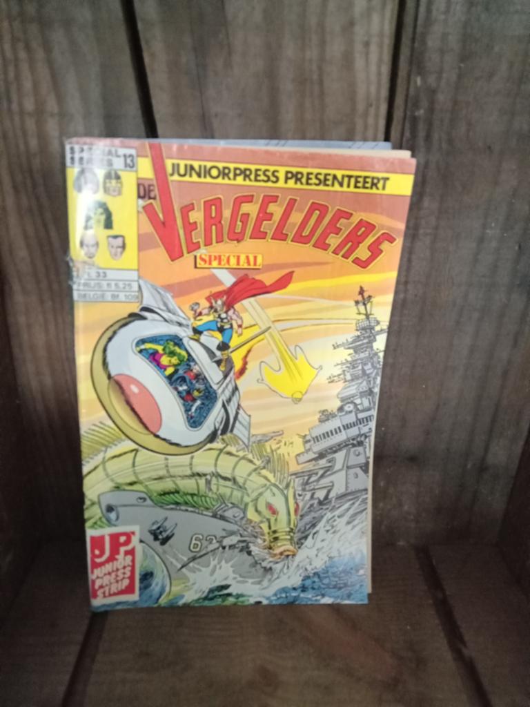 De Vergelders Special - Juniorpress Stripboek, Gelezen, Diverse, Eén stripboek, Ophalen of Verzenden