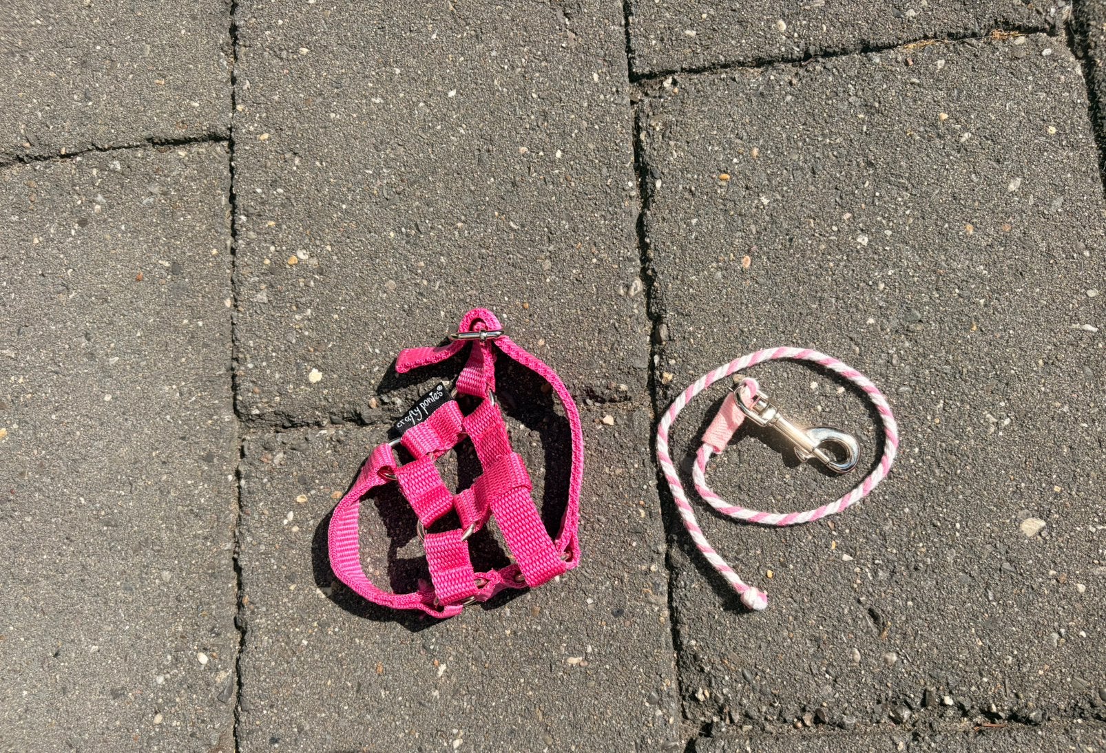 Crafty pony hoofdstel + touw, Ophalen, Zo goed als nieuw