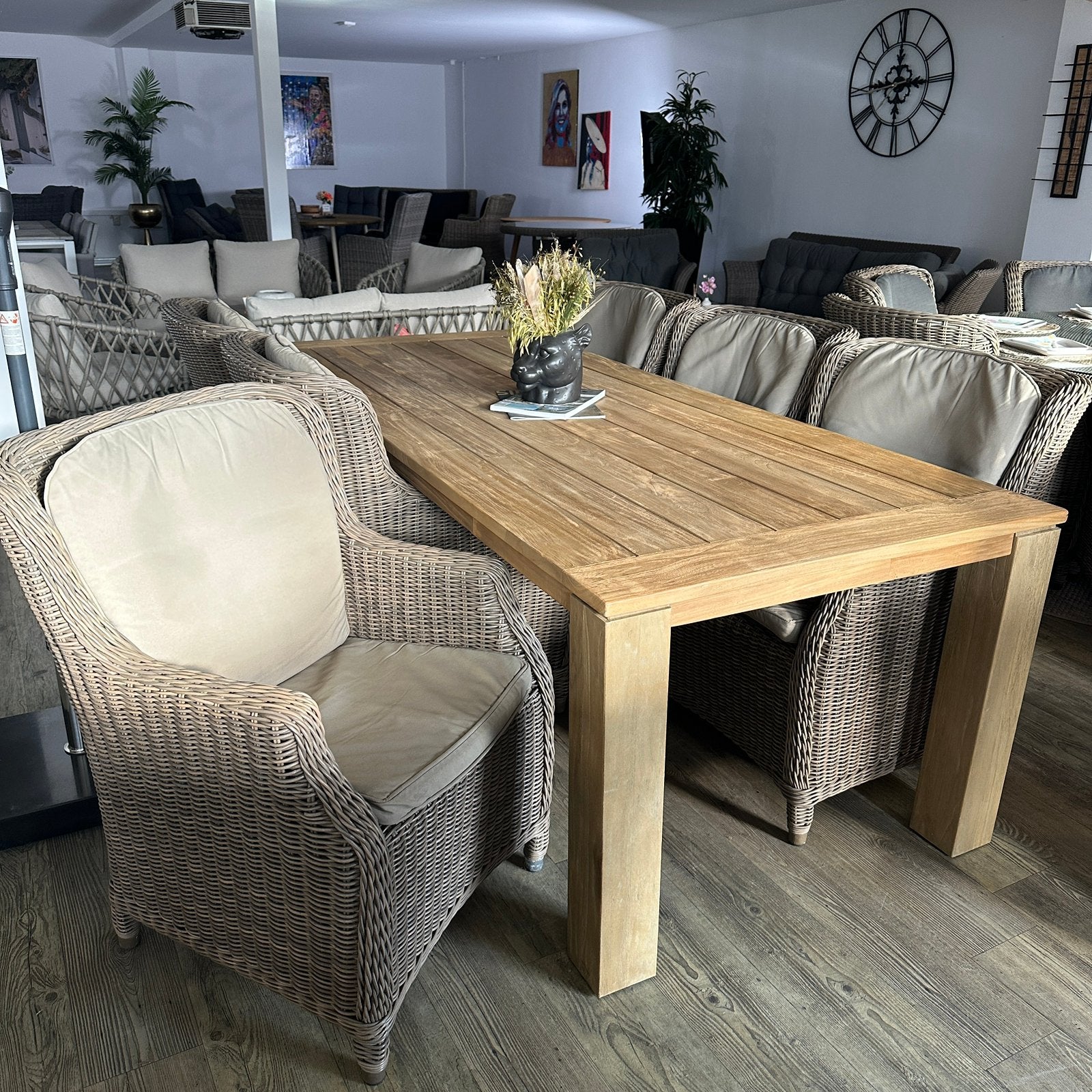 Luxe Teak Tuinset – 4 Seasons Outdoor – 6 Personen!