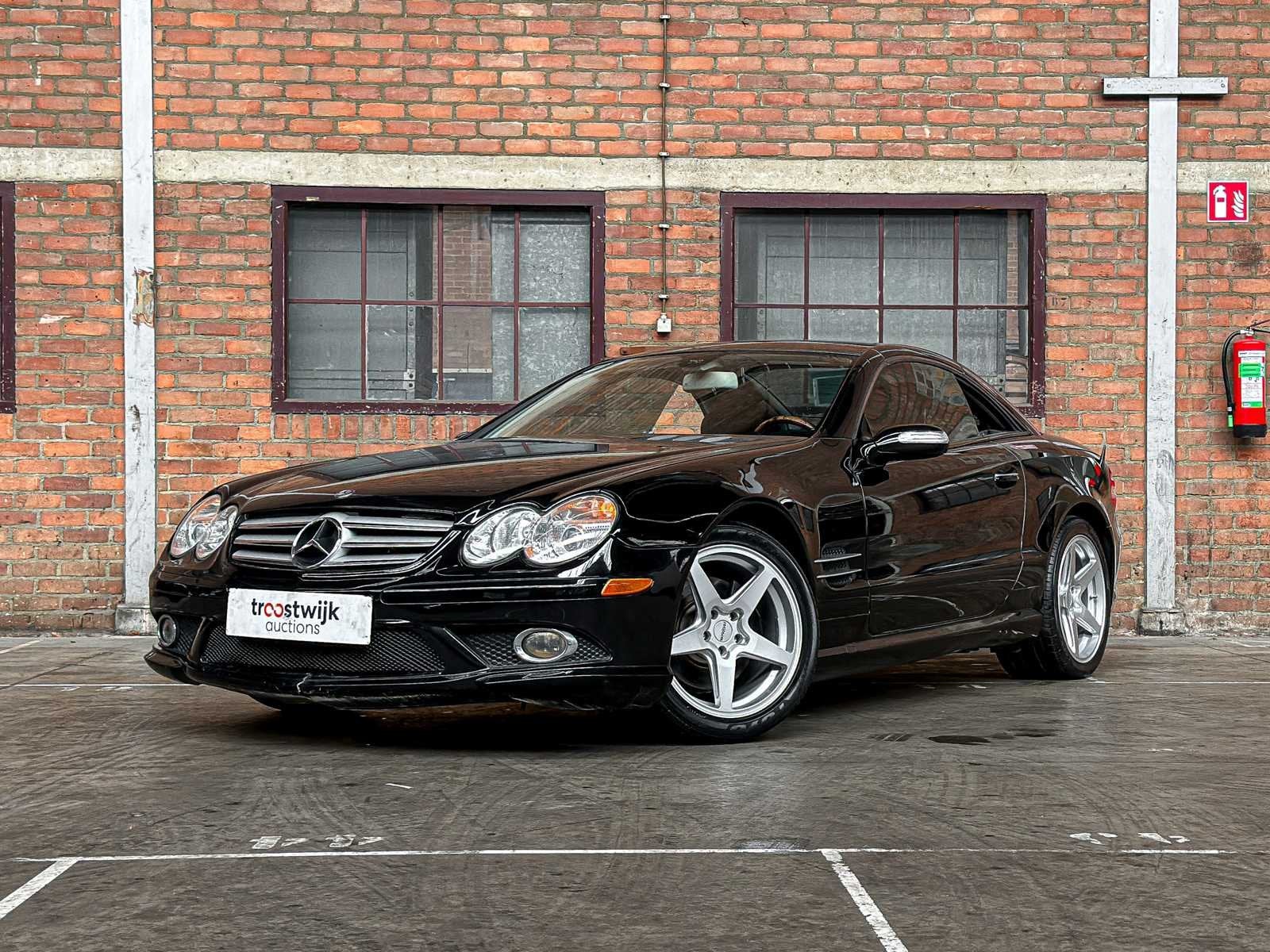 Mercedes-Benz SL500 5.5 V8 388pk 2006 Youngtimer SL-Klasse, Automaat, Gebruikt, Cabriolet, Bedrijf