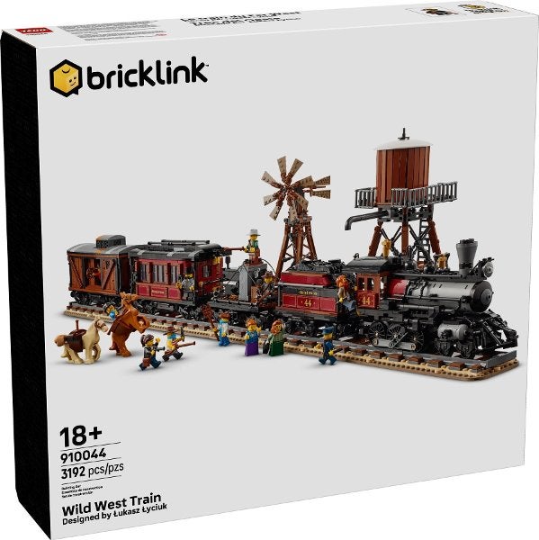 Lego - Bricklink - 910044 - Wild West Train, Kinderen en Baby's, Speelgoed | Duplo en Lego, Overige thema's, Lego, Nieuw, Ophalen of Verzenden