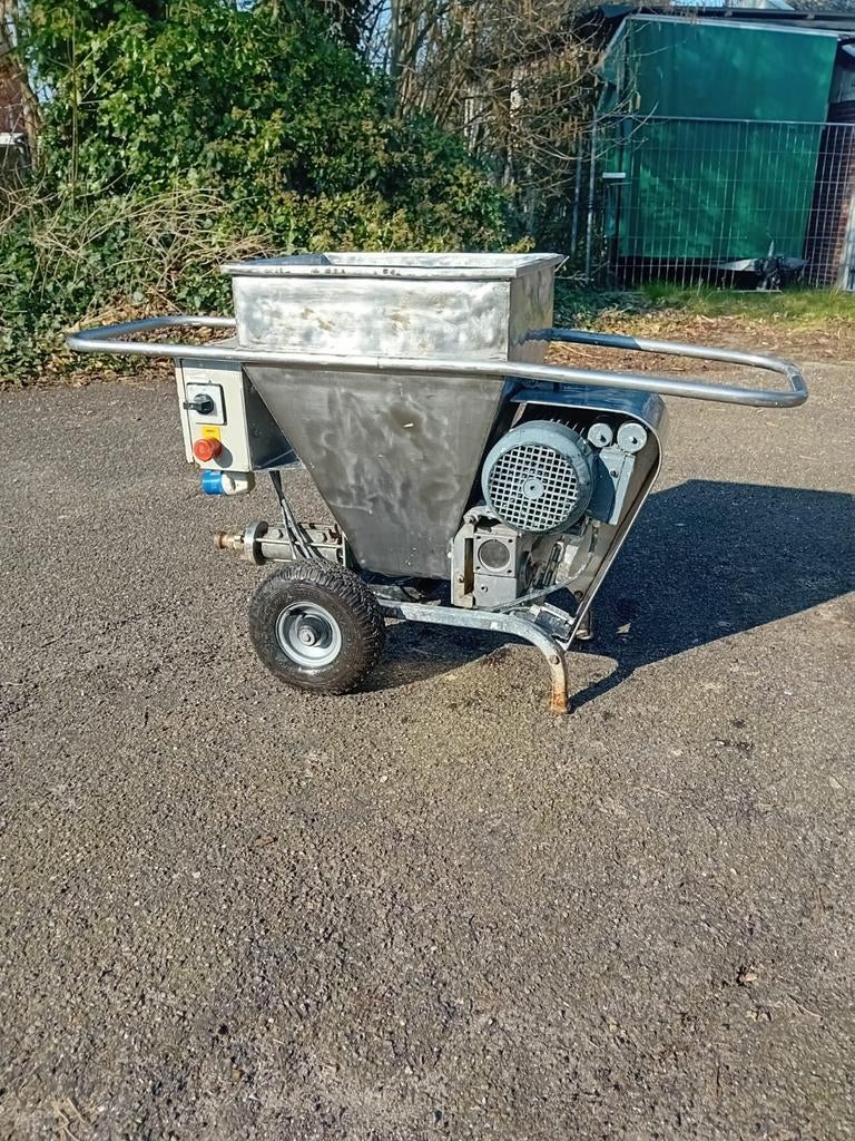 Spackspuit machine  Hama mc3v, Ophalen