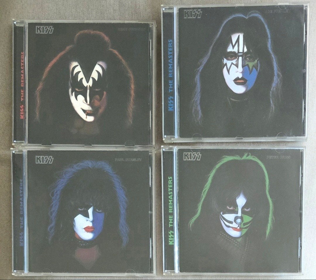 KISS SOLO ALBUMS CD COMPLEET, Overige genres, Inclusief doosje, Overige typen, Ophalen of Verzenden