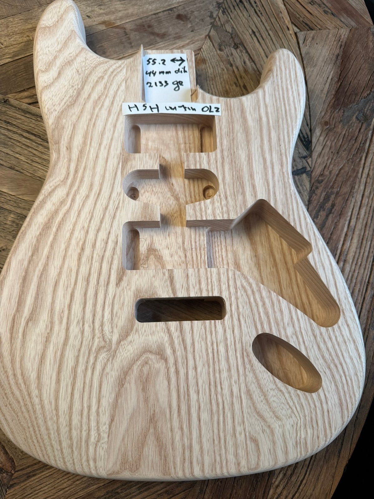 Stratocaster body HSH unfinished Essen “ St OL2 hsh, Verzenden, Geen, Geen, Jpsg
