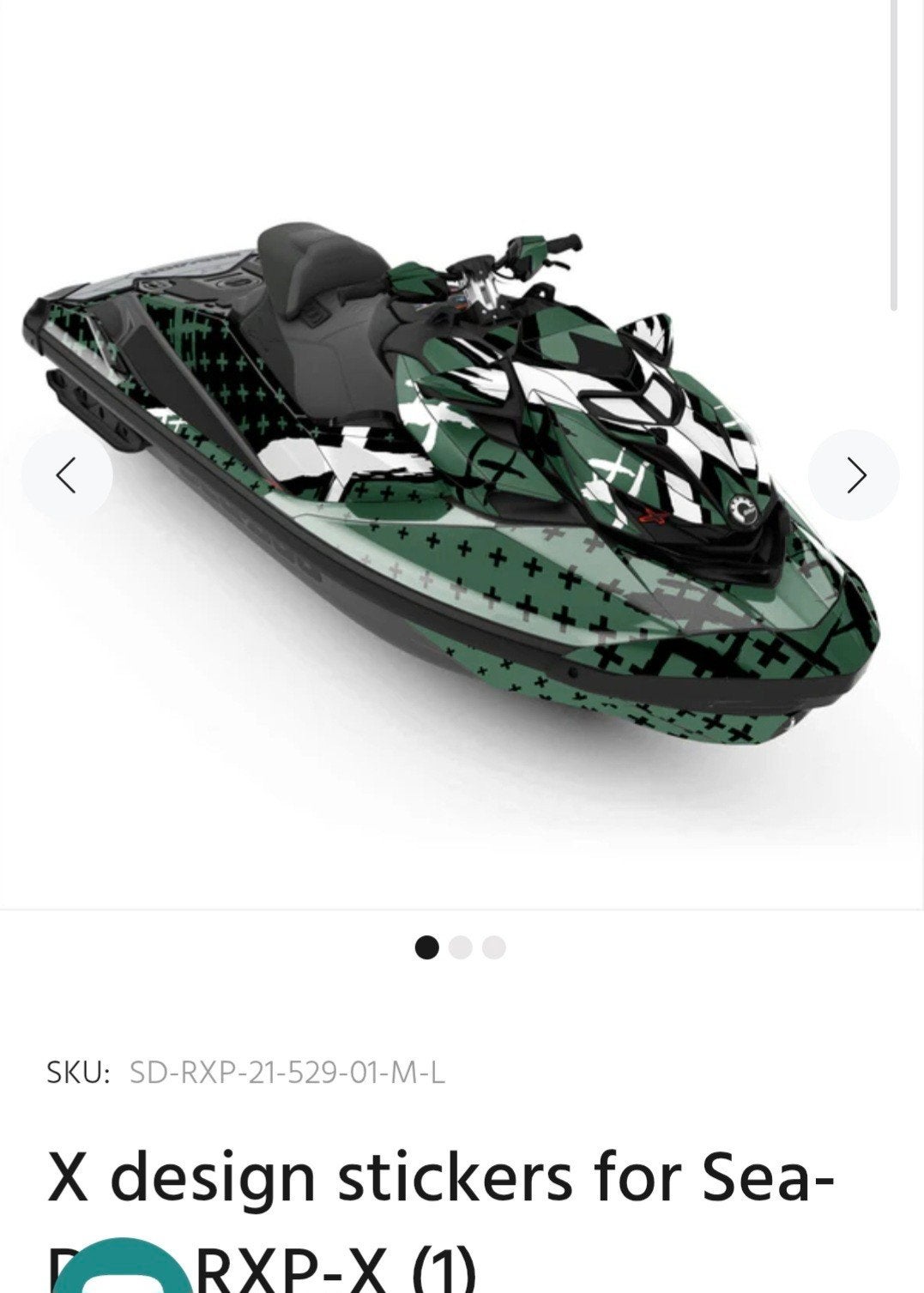 Seadoo RXP 2023 sticker set, Ophalen, Nieuw