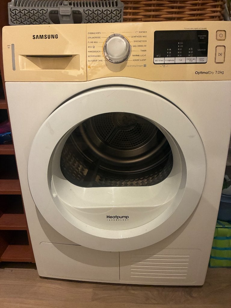 Wasdroger, Ophalen, 6 tot 8 kg, Gebruikt, Voorlader