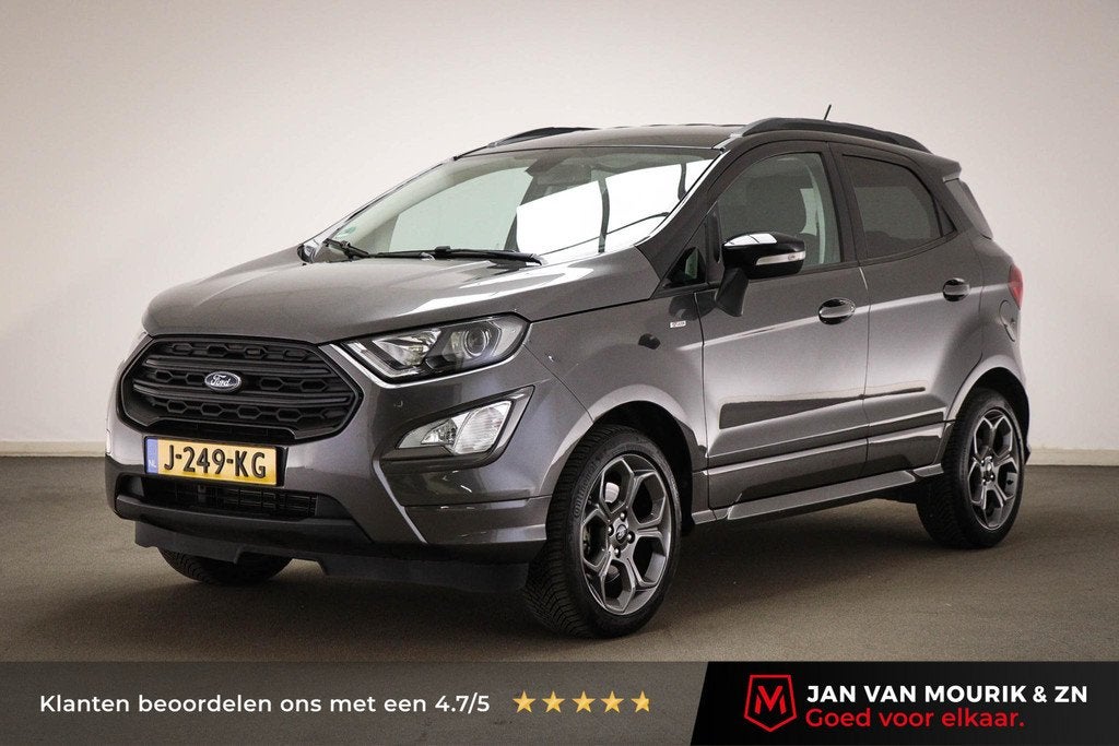 Ford EcoSport 1.0 EcoBoost ST-Line Black | WINTER PACK | STU, Auto's, Ford, 125 pk, Gebruikt, Ecosport, Met garantie (alle)