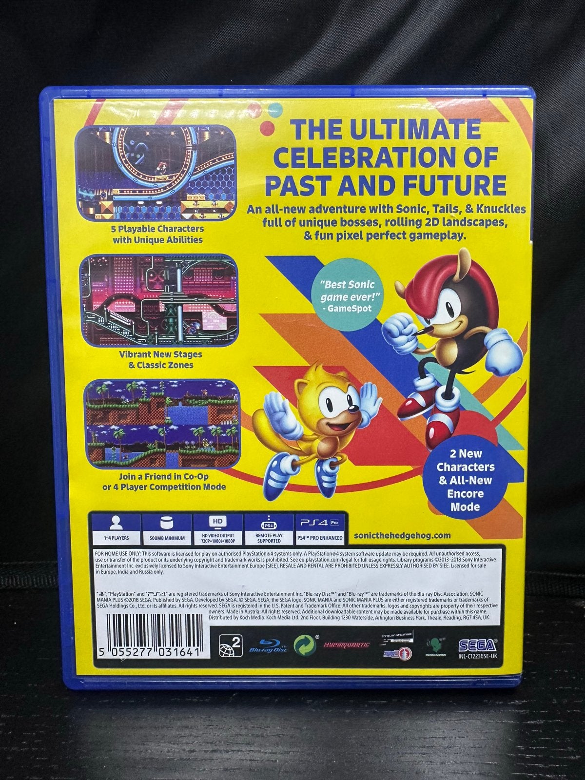 Sonic Mania Plus PS4 - Klassieke Sonic-actie!, B, S, Verzenden, Eén computer