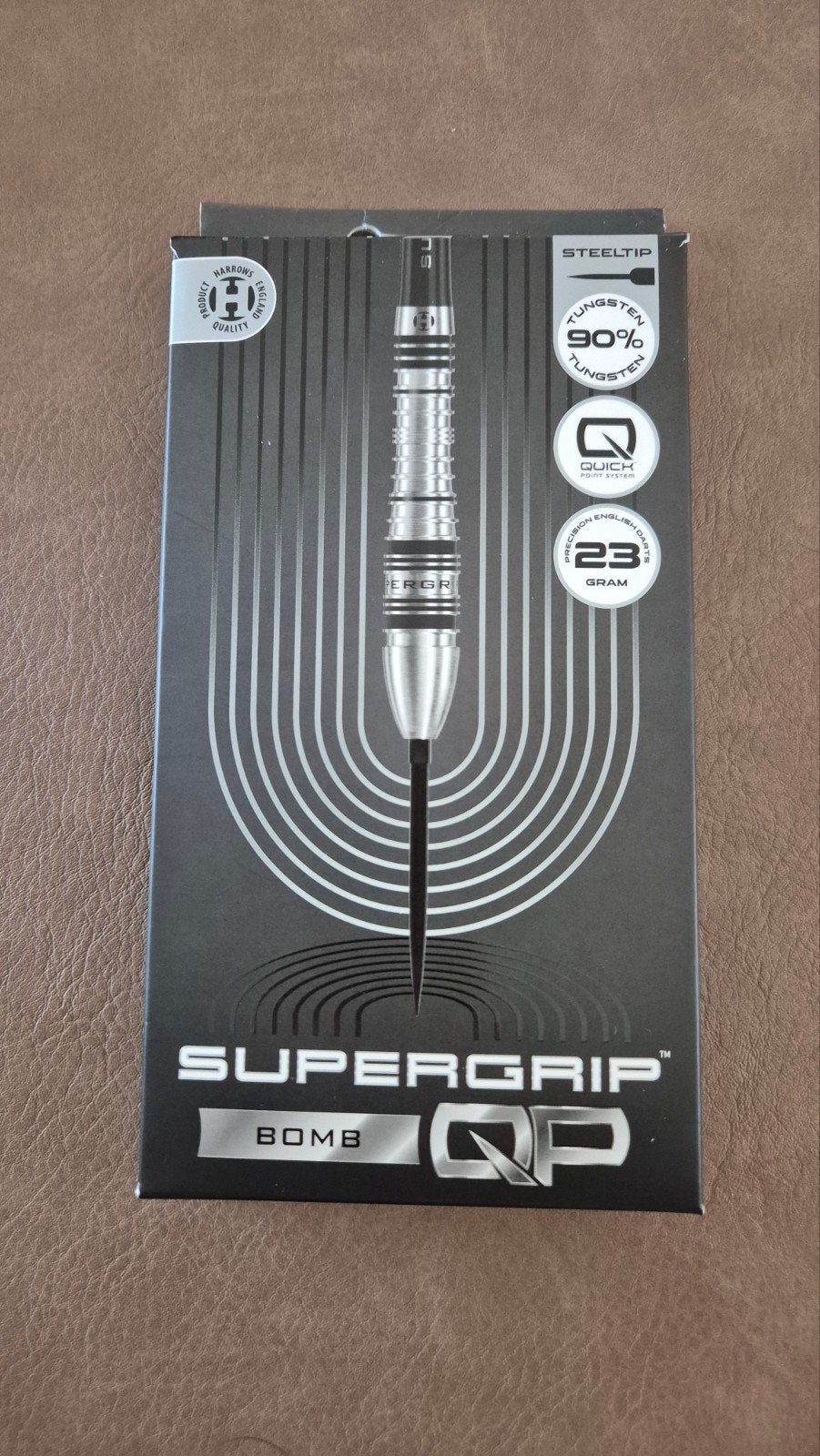 Harrows Supergrip Bomb dartpijlen 23 gram, Sport en Fitness, Darts, Ophalen of Verzenden, Zo goed als nieuw, Pijlen
