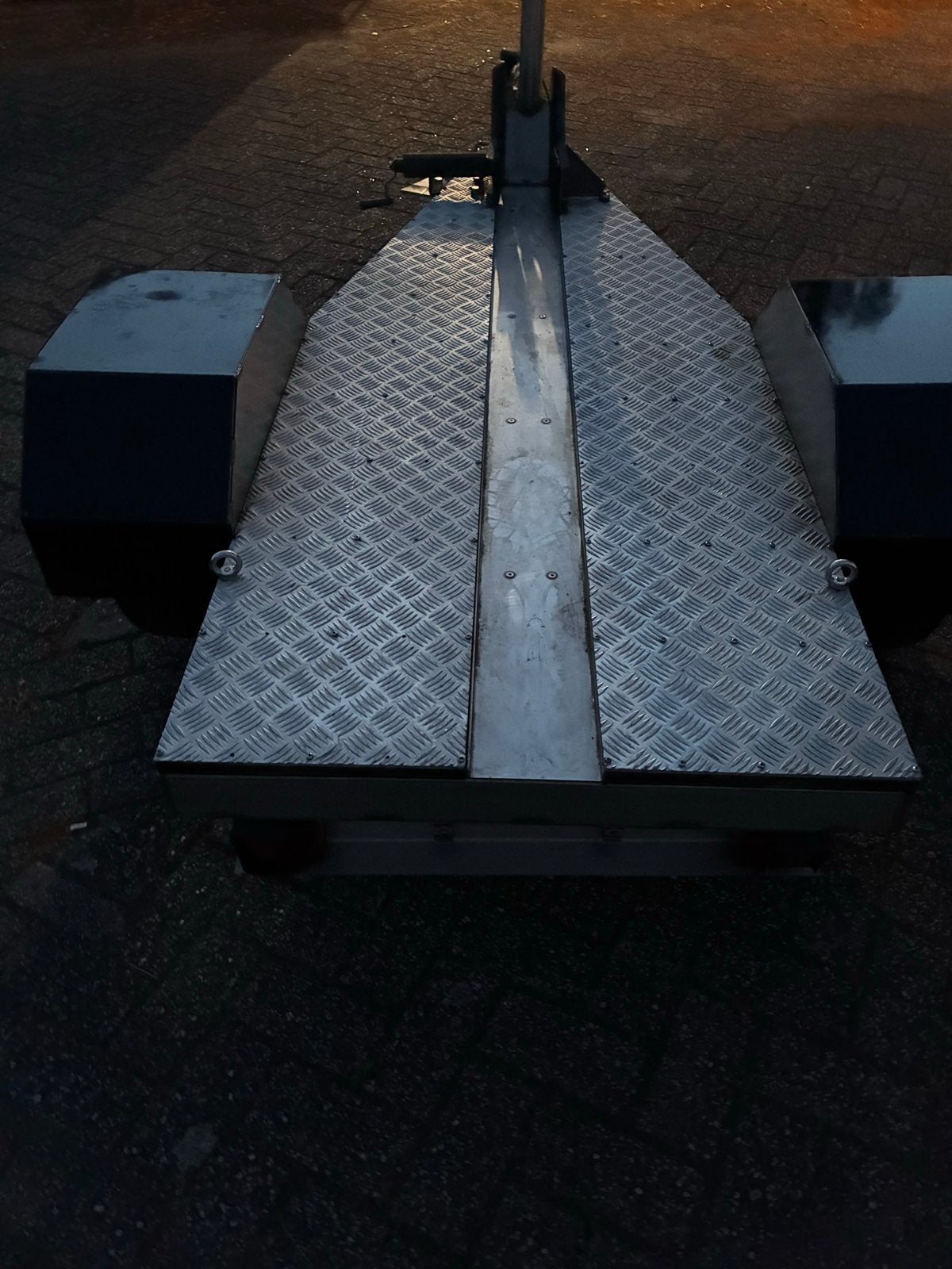Compacte motortrailer - Ideaal voor motorvervoer, Ophalen, Gebruikt