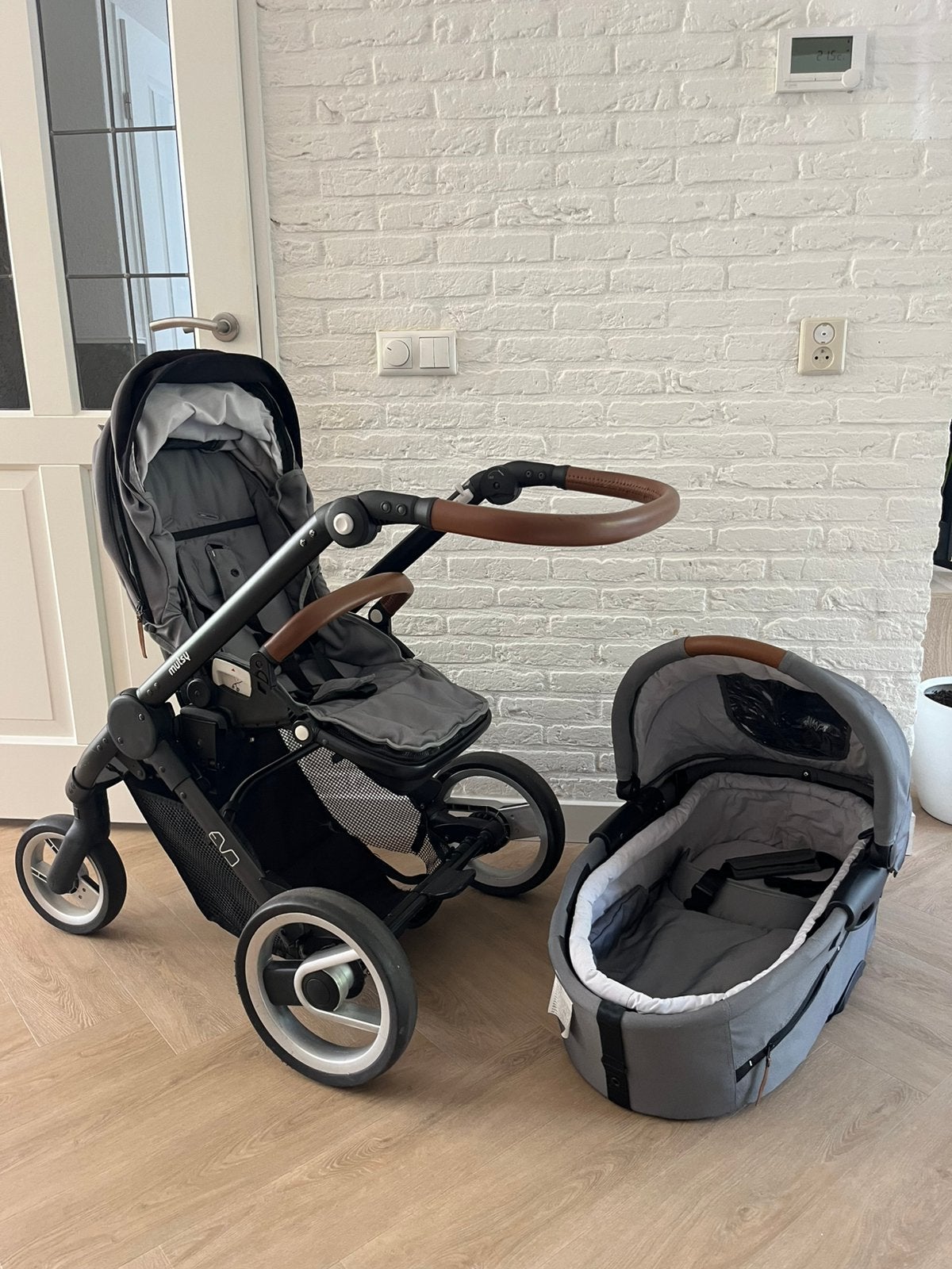 Mutsy Evo kinderwagen Urban Nomad, Ophalen, Gebruikt, Combiwagen, Mutsy