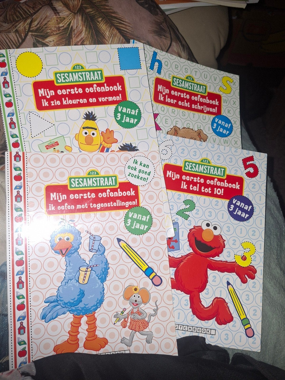 Leer boekjes Sesamstraat, Ophalen of Verzenden, Gebruikt