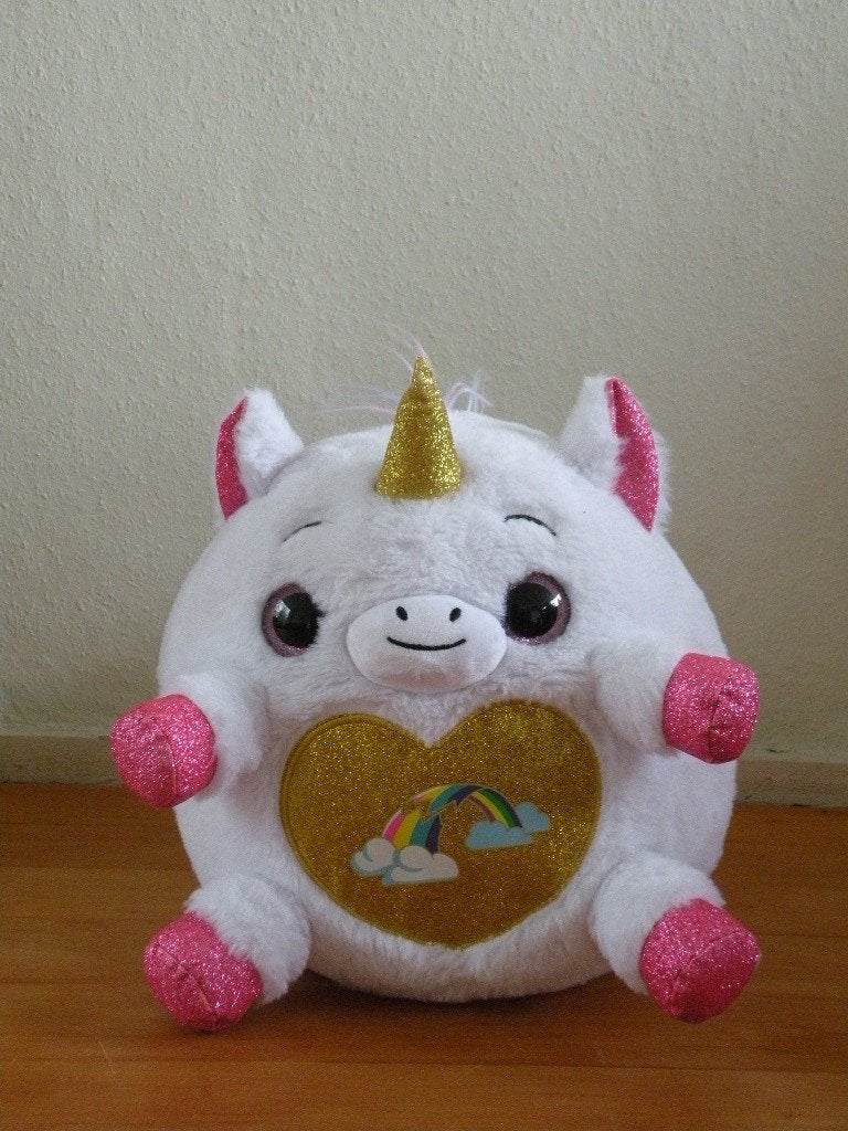Unicorn, Zuru rainbow unicorn.  GROOT. Hoogte 30 cm., Ophalen of Verzenden, Zo goed als nieuw, Overige typen, Middelgroot (20 tot 80 cm)