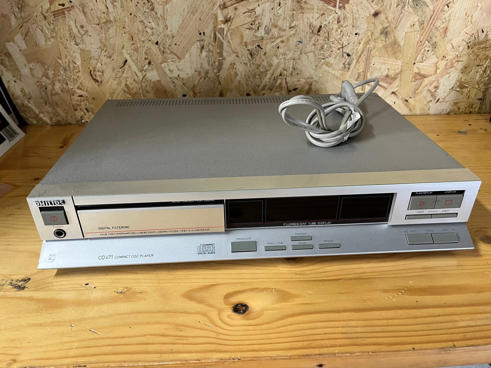Philips cd speler CD471, Ophalen, Zo goed als nieuw, Philips