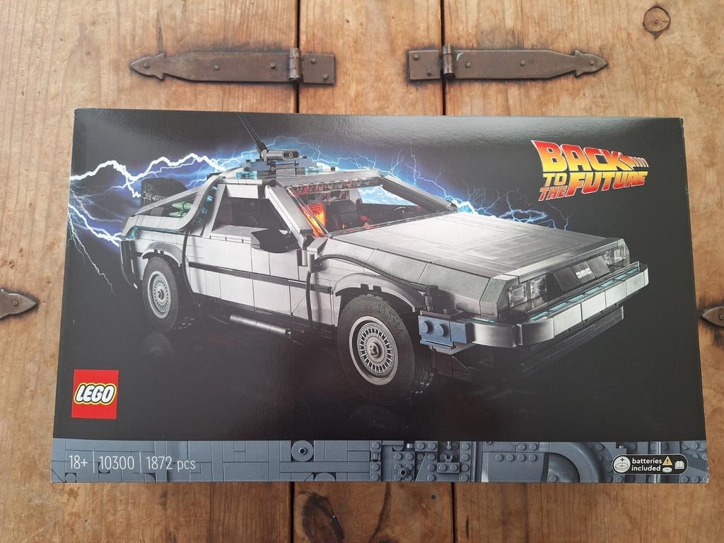 LEGO Back to the Future Tijdmachine 10300 nieuw!, Ophalen of Verzenden, Nieuw, Complete set, Lego
