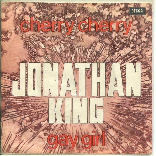 Jonathan King - Cherry,Cherry (Single), Cd's en Dvd's, Gebruikt, 7 inch, Pop, Overige typen