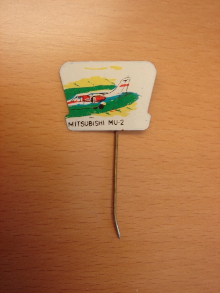 Speld Mitsubishi MU-2, Ophalen of Verzenden, Gebruikt, Merk, Speldje of Pin