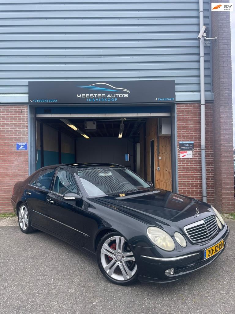 Mercedes-Benz E-klasse 240 Avantgarde, Auto's, Mercedes-Benz, Bedrijf, Te koop, E-Klasse, ABS, Airbags, Airconditioning, Alarm