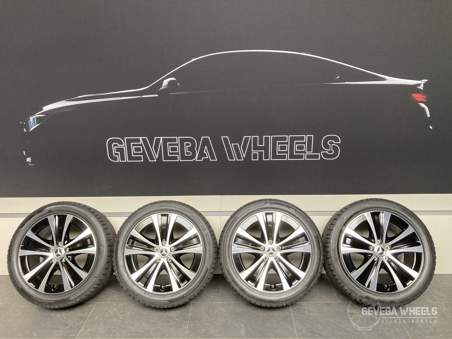 18” originele Mercedes Vito / E W213 velgen + banden 5x112, Auto-onderdelen, Banden en Velgen, 18 inch, -, -, Banden en Velgen