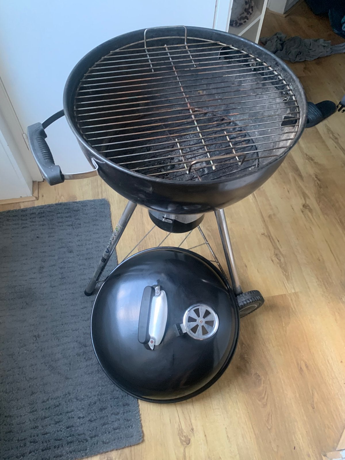 Waber houtskool barbecue Het is zeer weinig gebruikt, Ophalen of Verzenden, Zo goed als nieuw