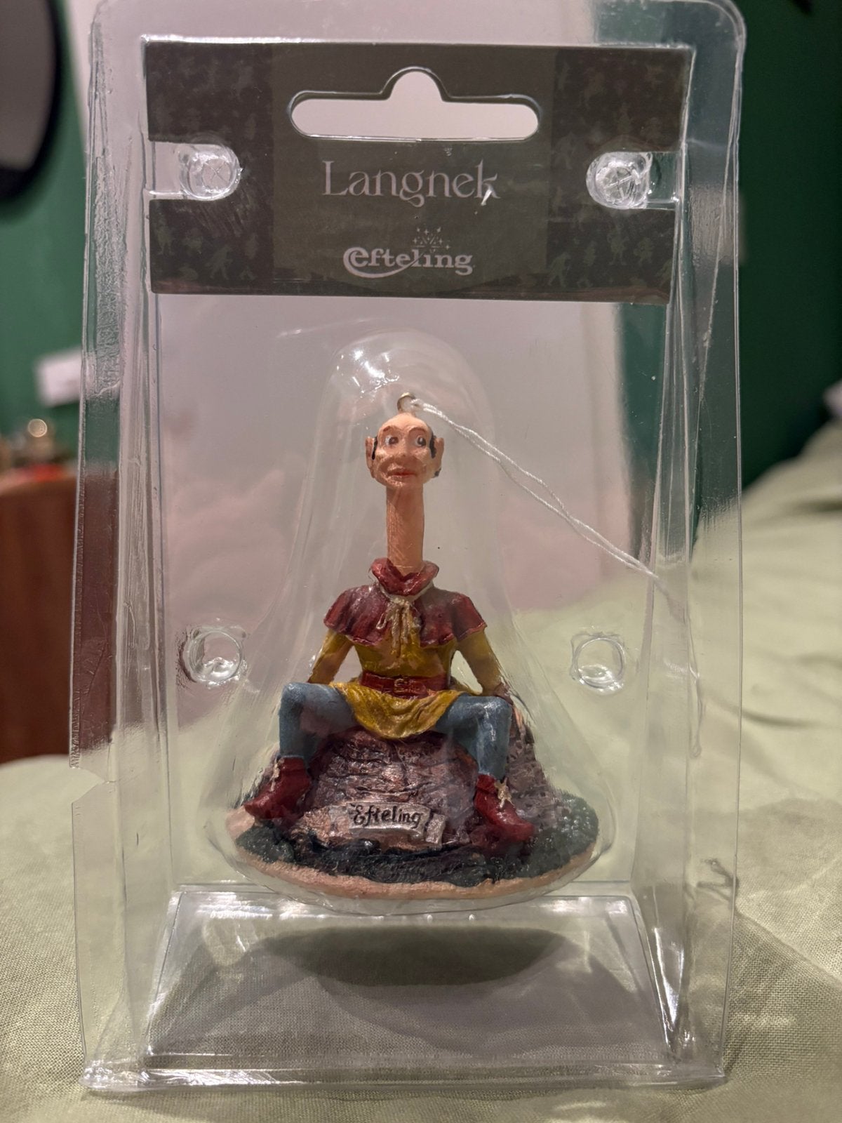 Efteling miniatuur Langnek, Verzenden, Zo goed als nieuw, Beeldje of Poppetje