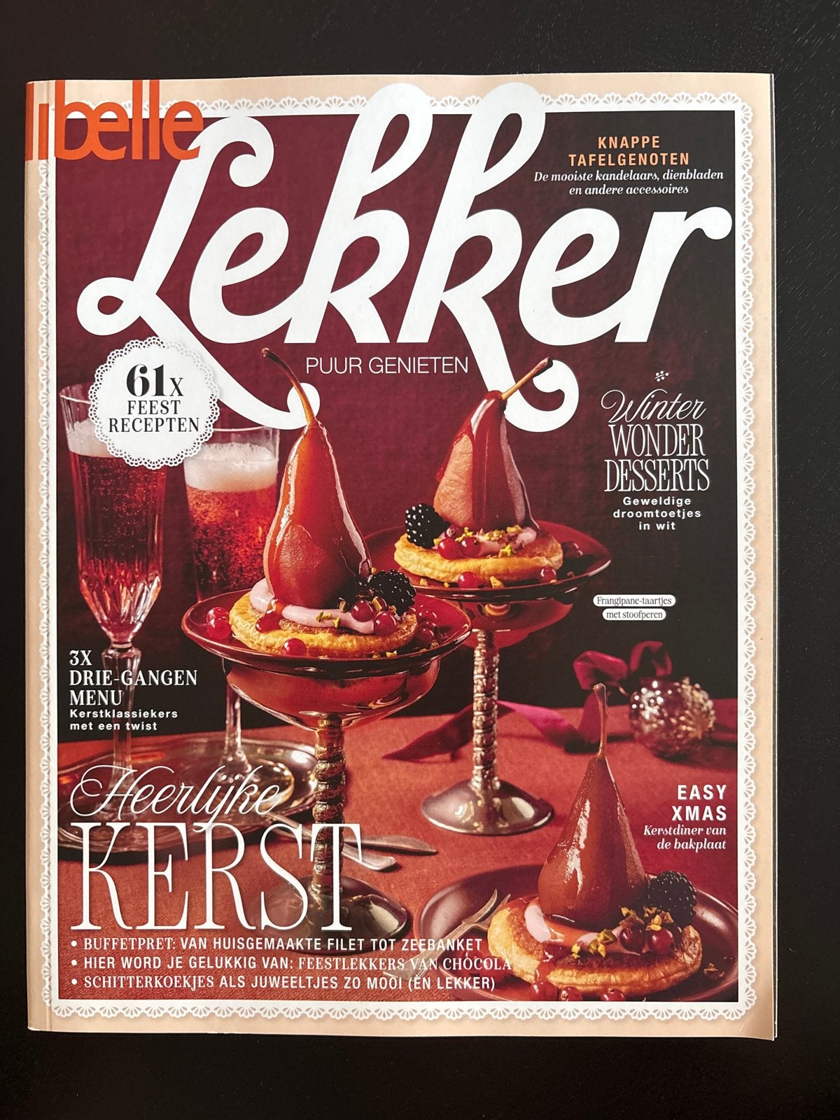 Libelle Lekker: Heerlijke Kerst - Feestelijke Recepten, Ophalen of Verzenden, Nieuw, Damesbladen