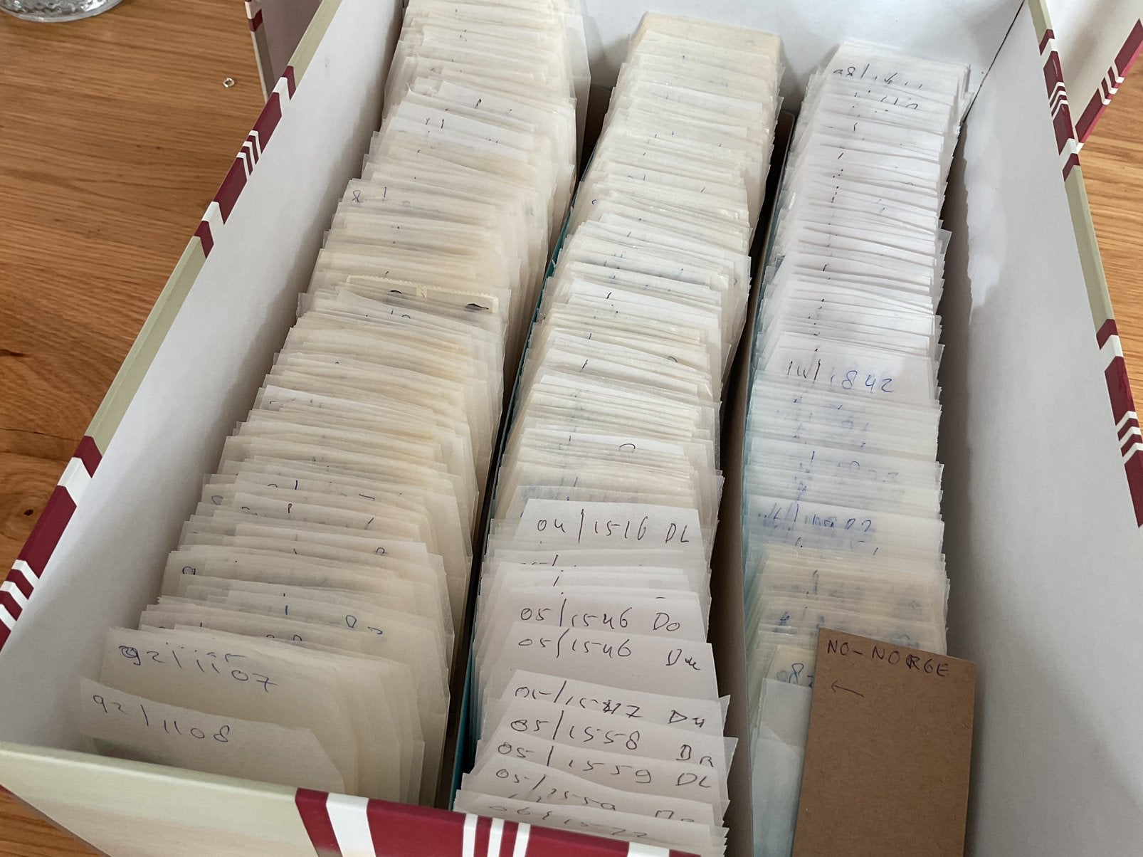Doos Noorwegen op nummer in zakjes van klassiek tot modern, Ophalen of Verzenden, Buitenland