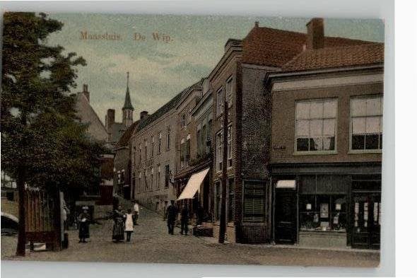 Oude Ansichtkaart Maassluis, De Wip  uitg J. Dammer, Verzamelen, Verzenden, Voor 1920, Ongelopen, Zuid-Holland