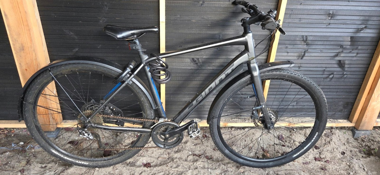 mountainbike Giant fiets met schijfremmen en versnellingen, Gebruikt, Versnellingen, Giant, Schijfrem