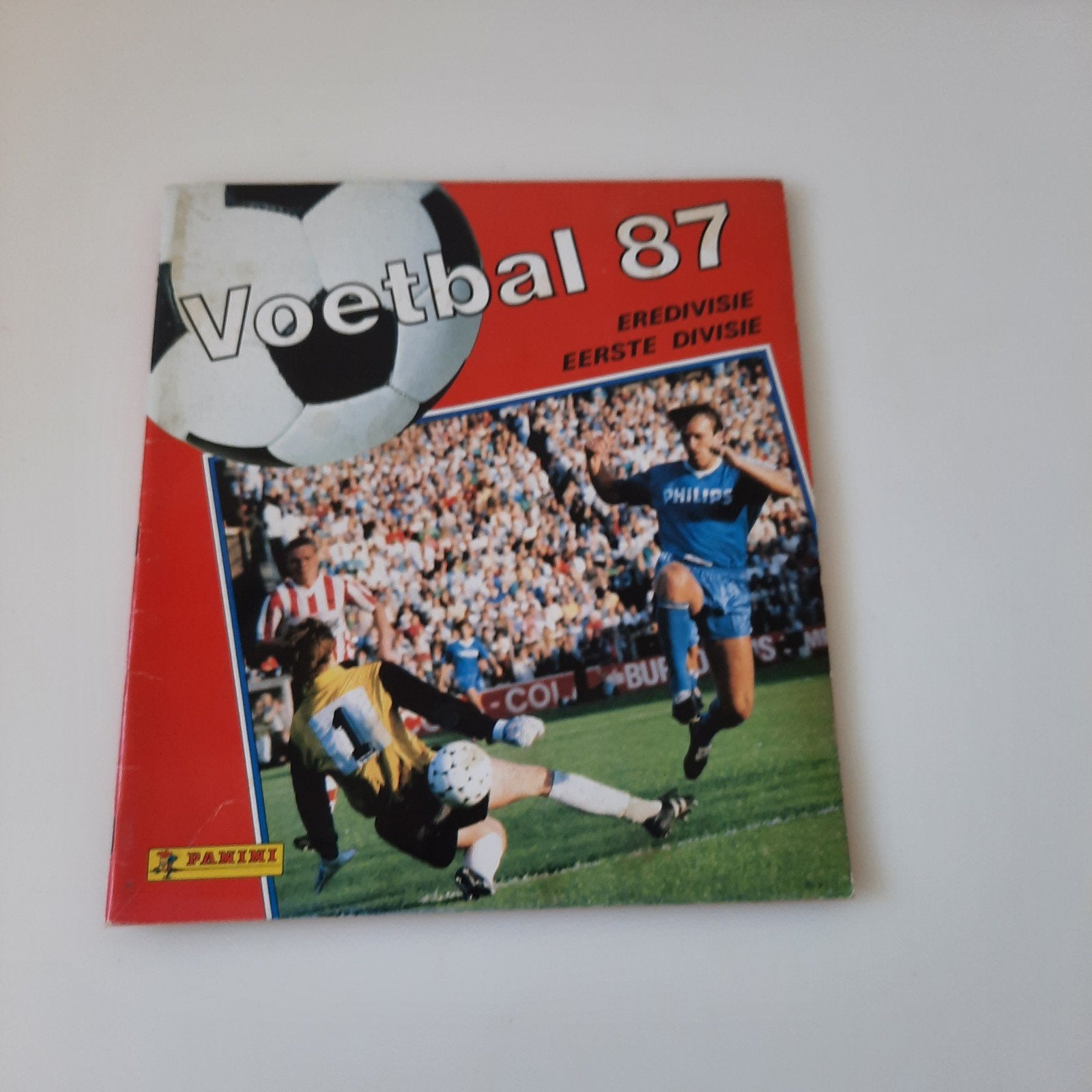VOETBAL 87 PANINI met Rijkaard en van Basten, Verzamelen, Ophalen of Verzenden, Boek of Tijdschrift