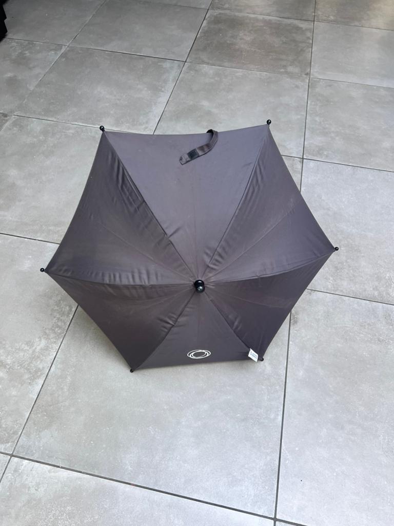 BUGABOO ANTRACIET GRIJS PARASOL VOOR KINDERWAGEN + ADAPTER, Ophalen of Verzenden, Zo goed als nieuw, Bugaboo