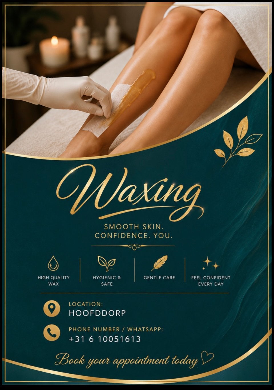 Waxing, Ophalen, Zo goed als nieuw