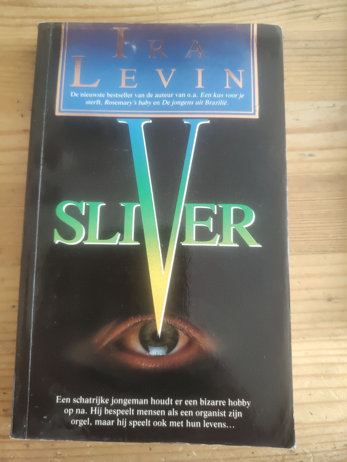Sliver - Ira Levin (Thriller), Ophalen of Verzenden, Gelezen, Ira Levin, Nederland