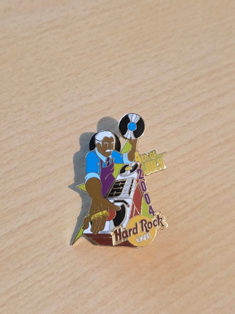 Hard Rock Cafe 4th of July 2004 DJ Pin – Limited 300, Verzamelen, Hard Rock Cafe, Onbekend, Nieuw, Ophalen of Verzenden
