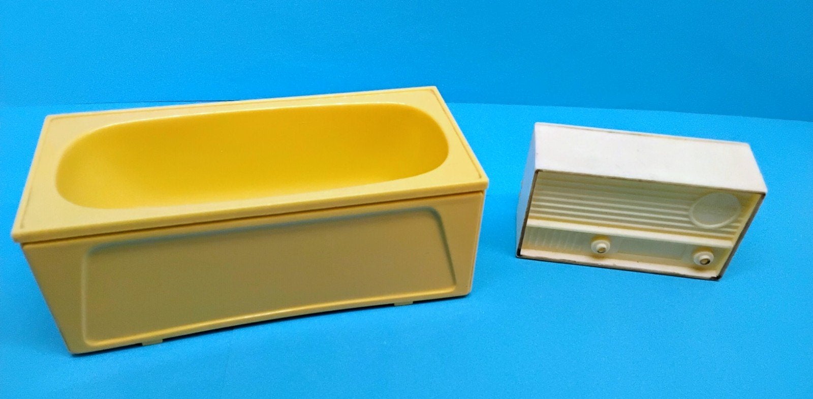 Vintage Lundby Bad&Vintage Radio Modella#, Verzenden, Gebruikt, Poppenhuis
