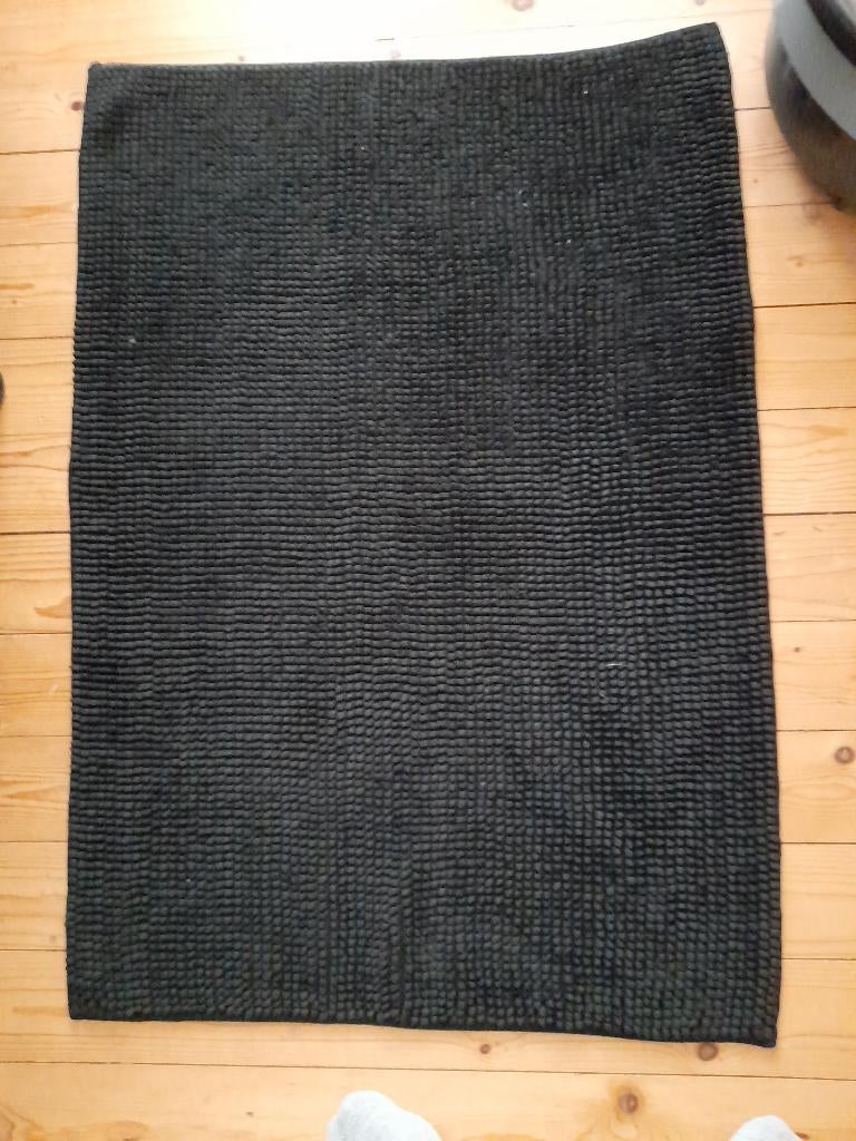 Badmat (zwart), Ophalen of Verzenden, Nieuw, Zwart, Badmat
