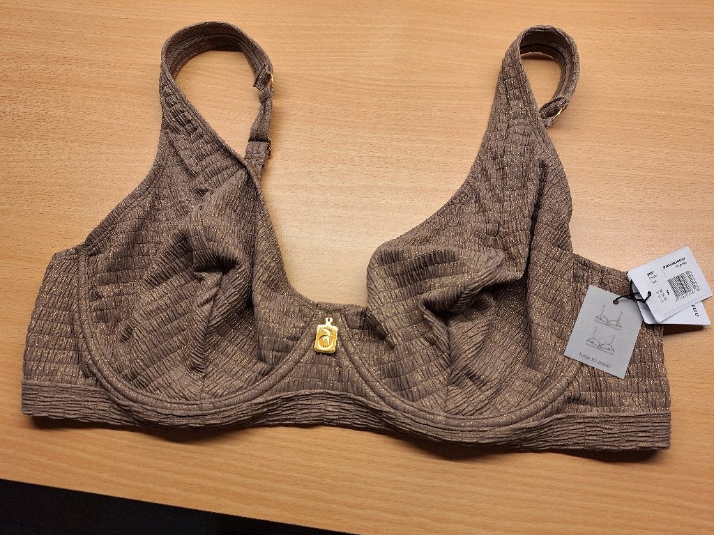 Annadiva Swim niet-voorgevormde beugel  BIKINITOP  Opera 85F, Bruin, Nieuw, Annadiva Swim, Ophalen of Verzenden