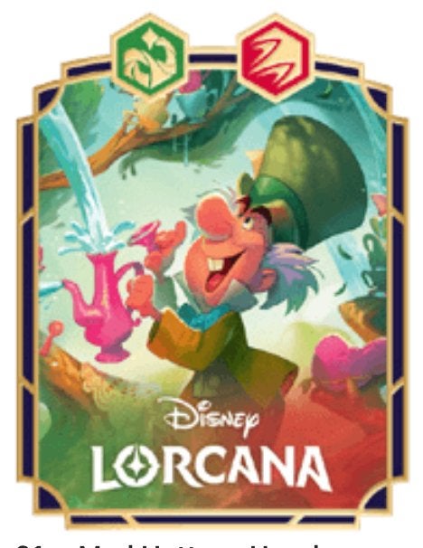 Disney Lorcana - Mad Hatter - Unruly Eccentric League Pin, Ophalen of Verzenden, Nieuw, Overige typen