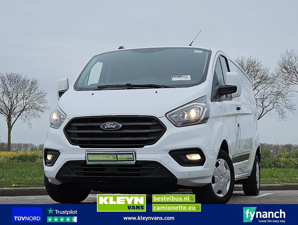 FORD TRANSIT CUSTOM 2.0, Auto's, Bestelauto's, Voorwielaandrijving, Euro 6, Wit, Bedrijf