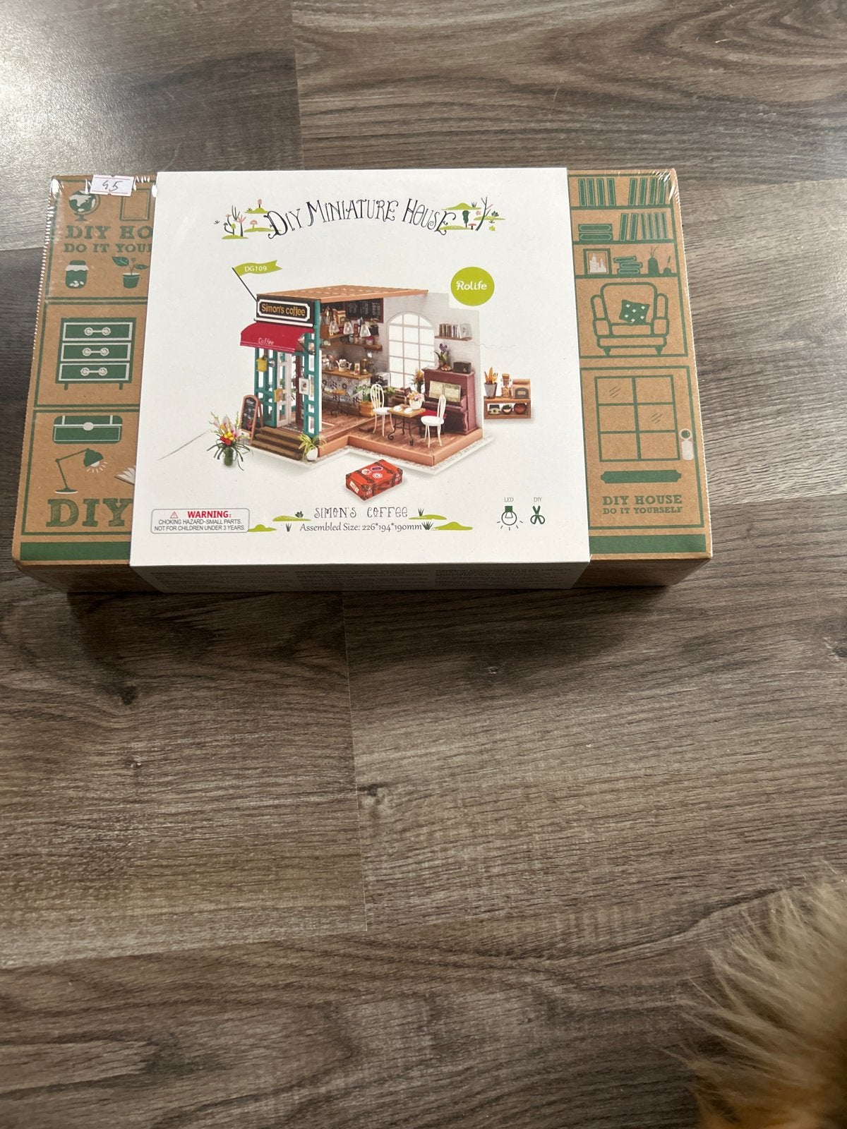 DIY Miniatuur Huisje - Rolife Simon's Coffee, Ophalen of Verzenden, Nieuw