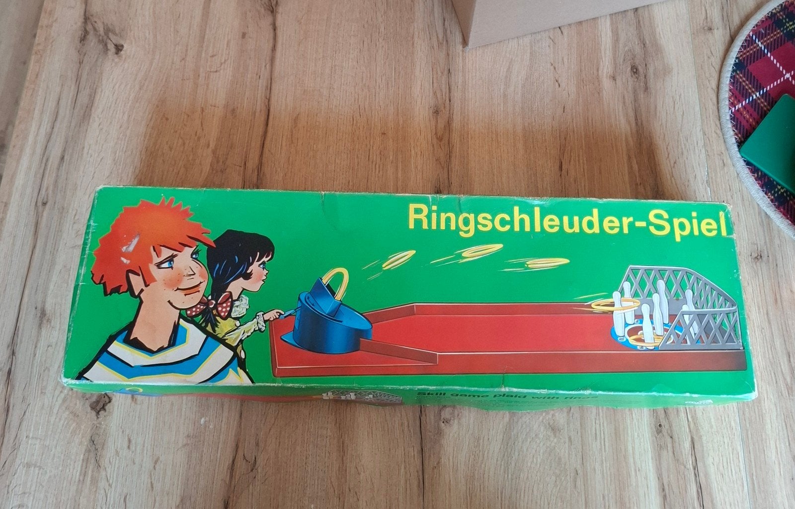 Vintage Köhler Ringschleuder-Spiel jaren '60, West-Duitsland, Ophalen of Verzenden, Gebruikt