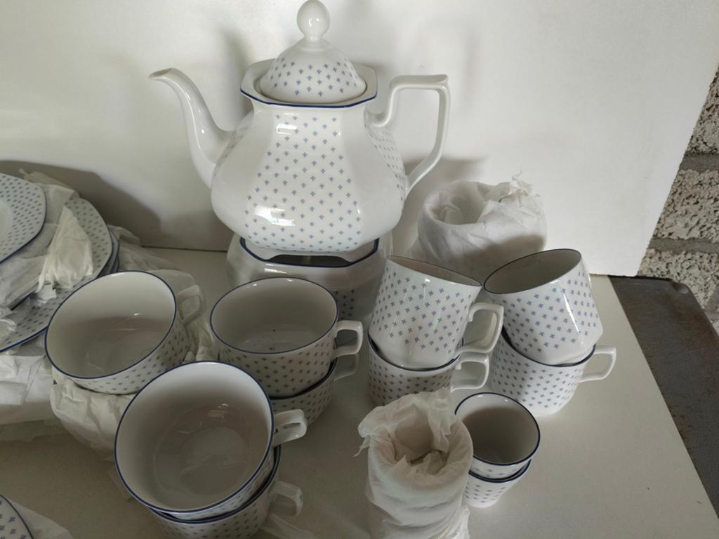 Vintage Seltmann Weiden Bavaria servies - 6 personen, Antiek en Kunst, Antiek | Servies compleet, Ophalen of Verzenden