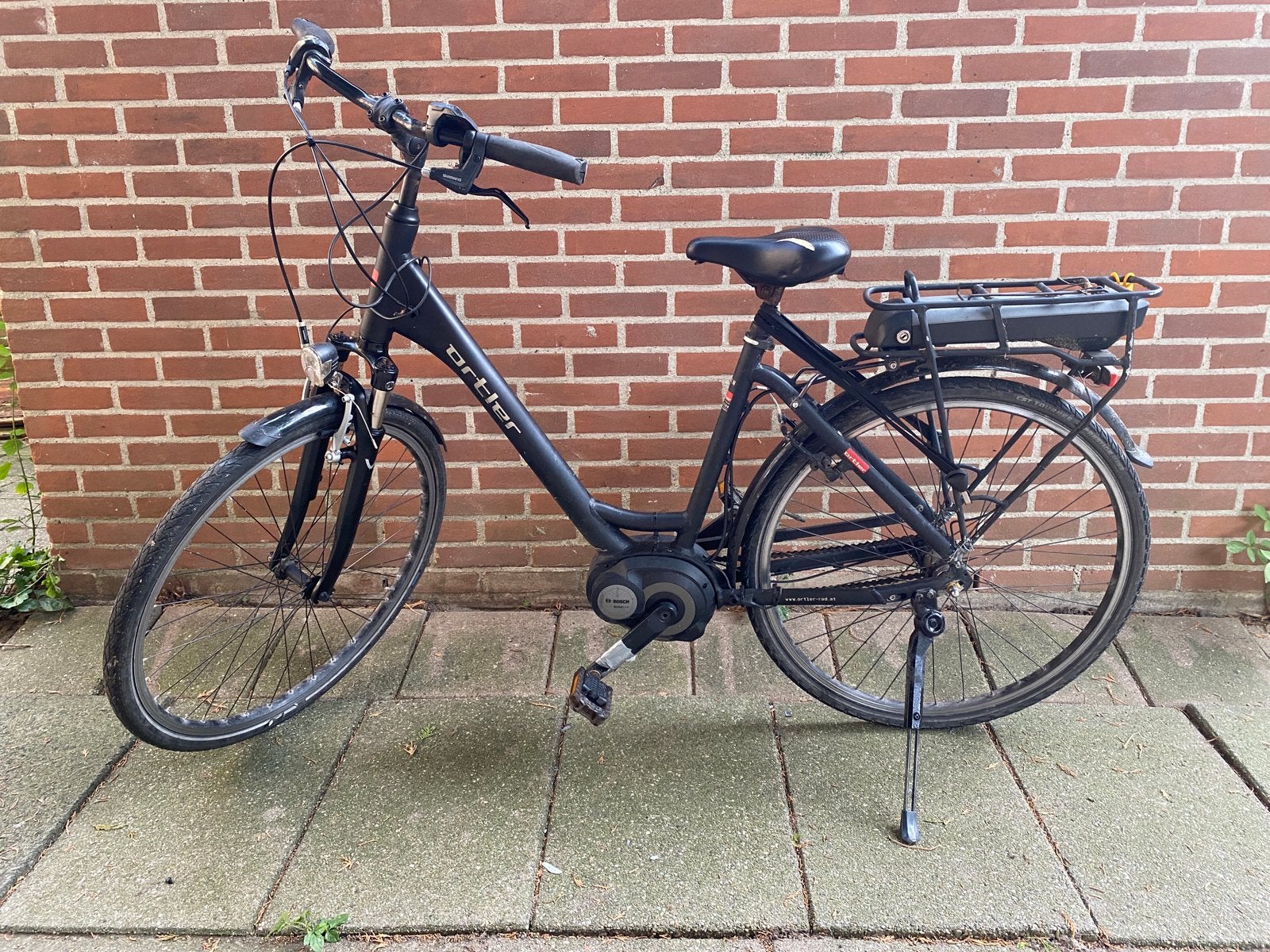Elektrische fiets Ortler met werk, Ophalen, Gebruikt, Overige merken